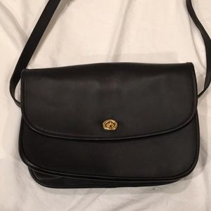 NEW Coach city bag 9790 vintage black leather crossbody